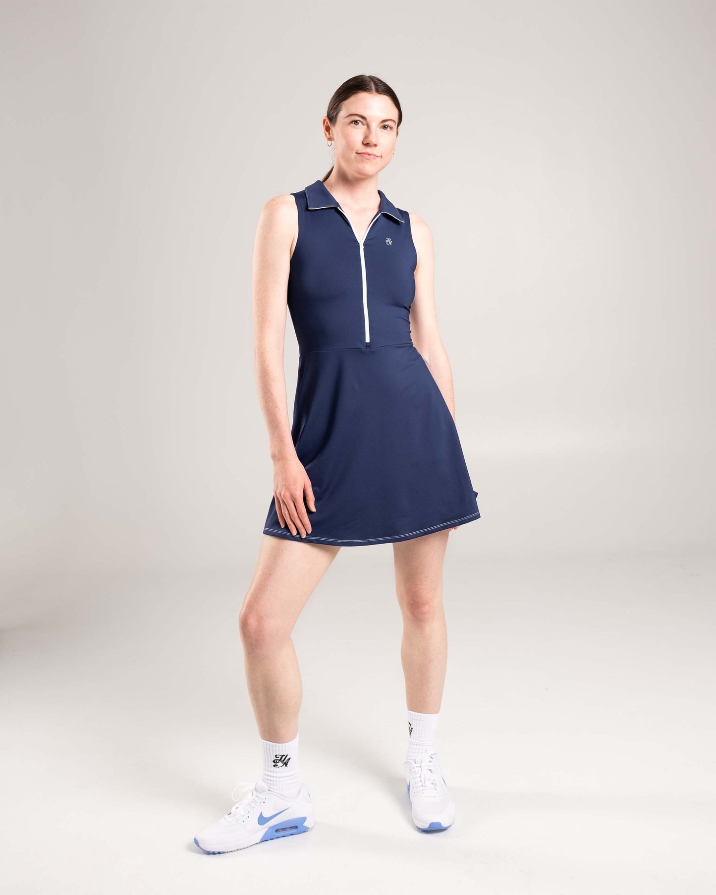 Kyla Dress - Navy